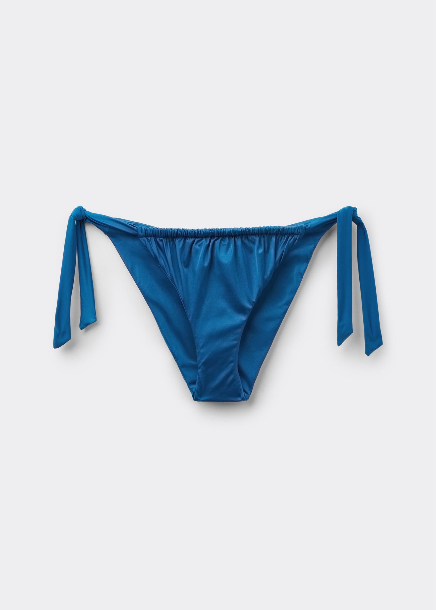 Bikini Briefs with Side Ties Shiny Satin