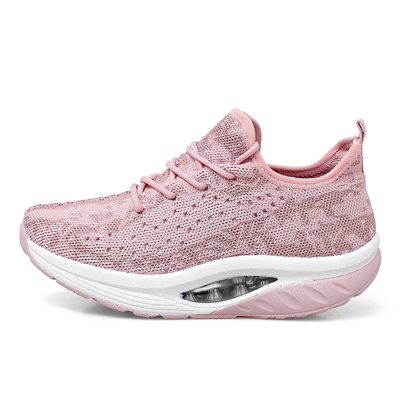 Orthopädische Damen-Sneaker mit Fußgewölbestütze und Luftpolsterung