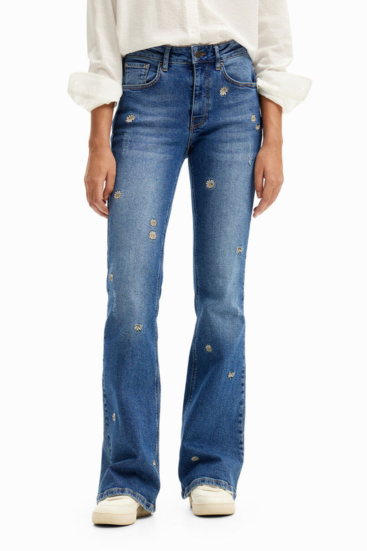 Daisy flare jeans