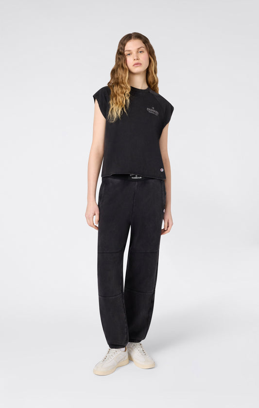 Women's Boxing-Inspired Elastic Cuff Pants
