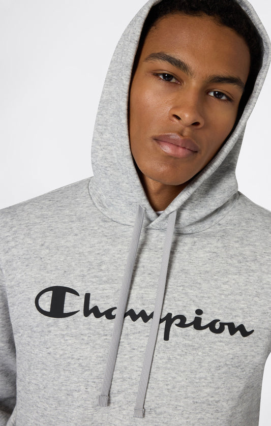 Leichtes Herren-Kapuzensweatshirt mit Maxi-Logoprint