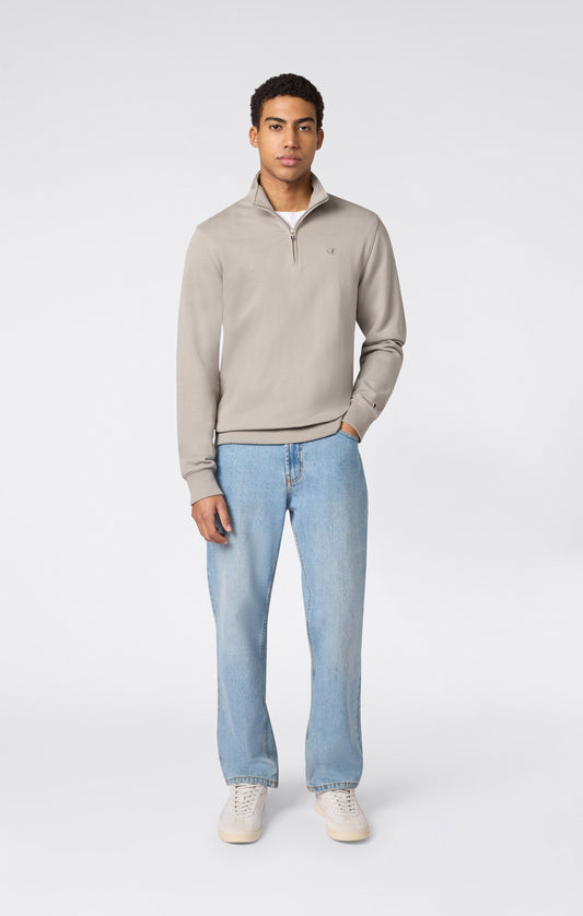 Herren Leichtes Half Zip Sweatshirt Icons