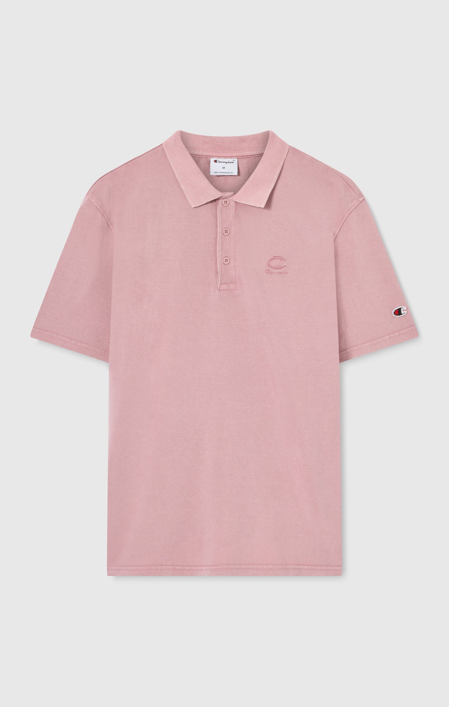 Herren-Polohemden im Used-Look mit Logos
