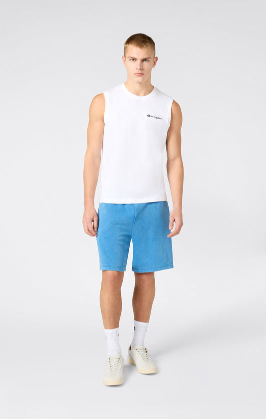 Men's 9 Washed Effect Bermuda Shorts Icons