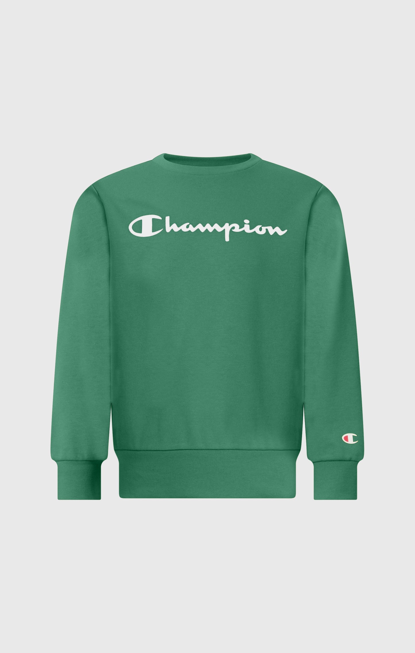 Leichtes Rundhals-Sweatshirt für Jungen mit Maxi-Logo-Print