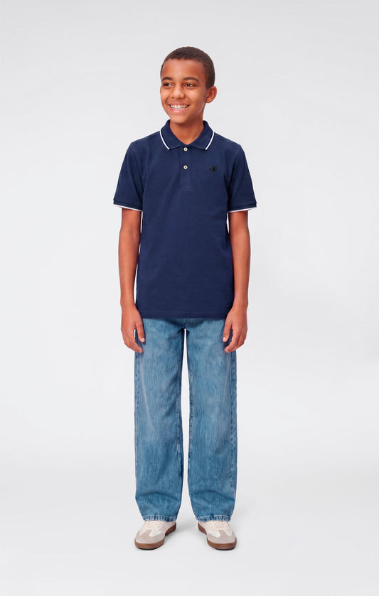 Boys' Cotton Piqué Polo