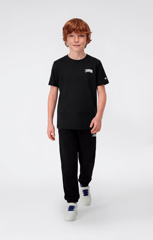 Jungenhose mit elastischen Bündchen und Puffdruck