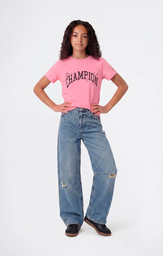Girls' Graphic Crewneck T-Shirt