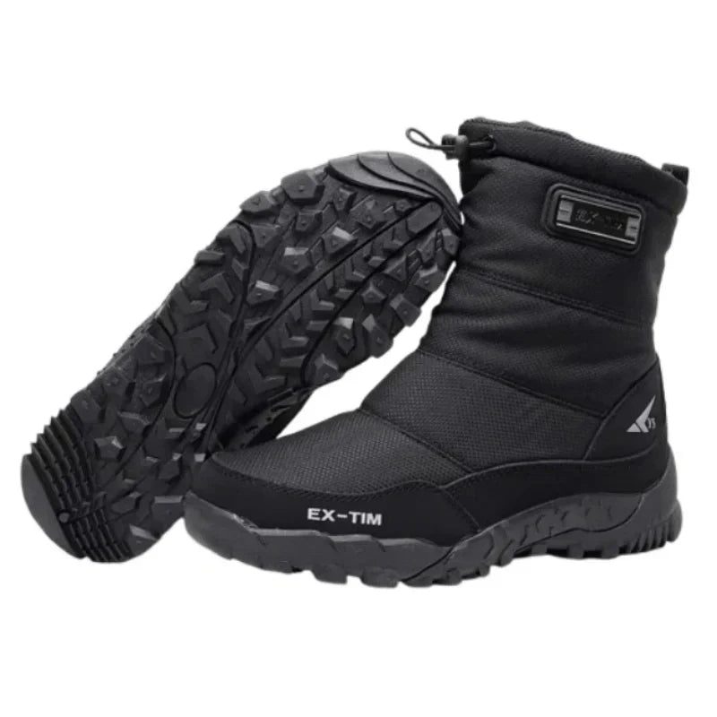 (Zeitlich begrenzter Rabatt von 70 %) Herren-Orthopädie-Knöchelunterstützung Fußgewölbeunterstützung Schneestiefel Wasserdicht Rutschfest Warm & Leichte Wanderstiefel