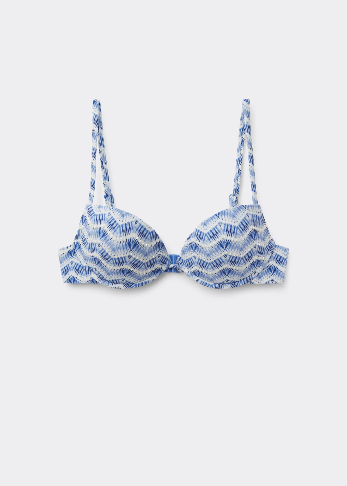 Padded Push-Up Bikini Top Water Reflection