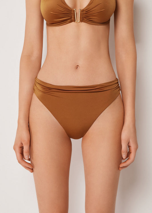 Bikini Bottoms Shiny Satin