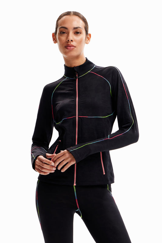 Seams sporty jacket
