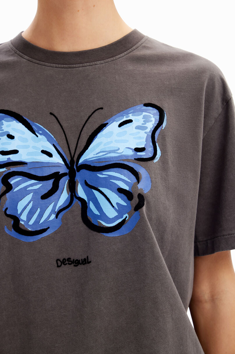 Butterfly illustration T-shirt