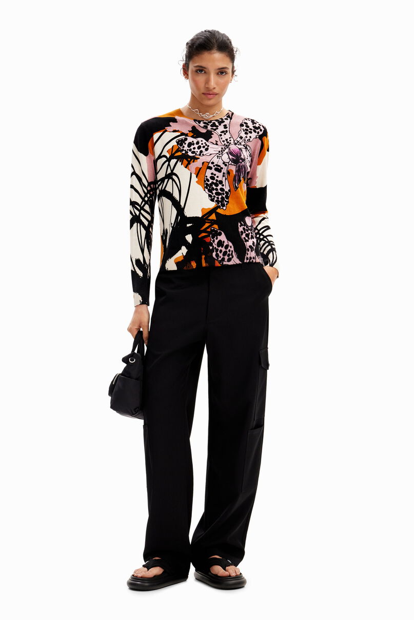 Orchid pullover