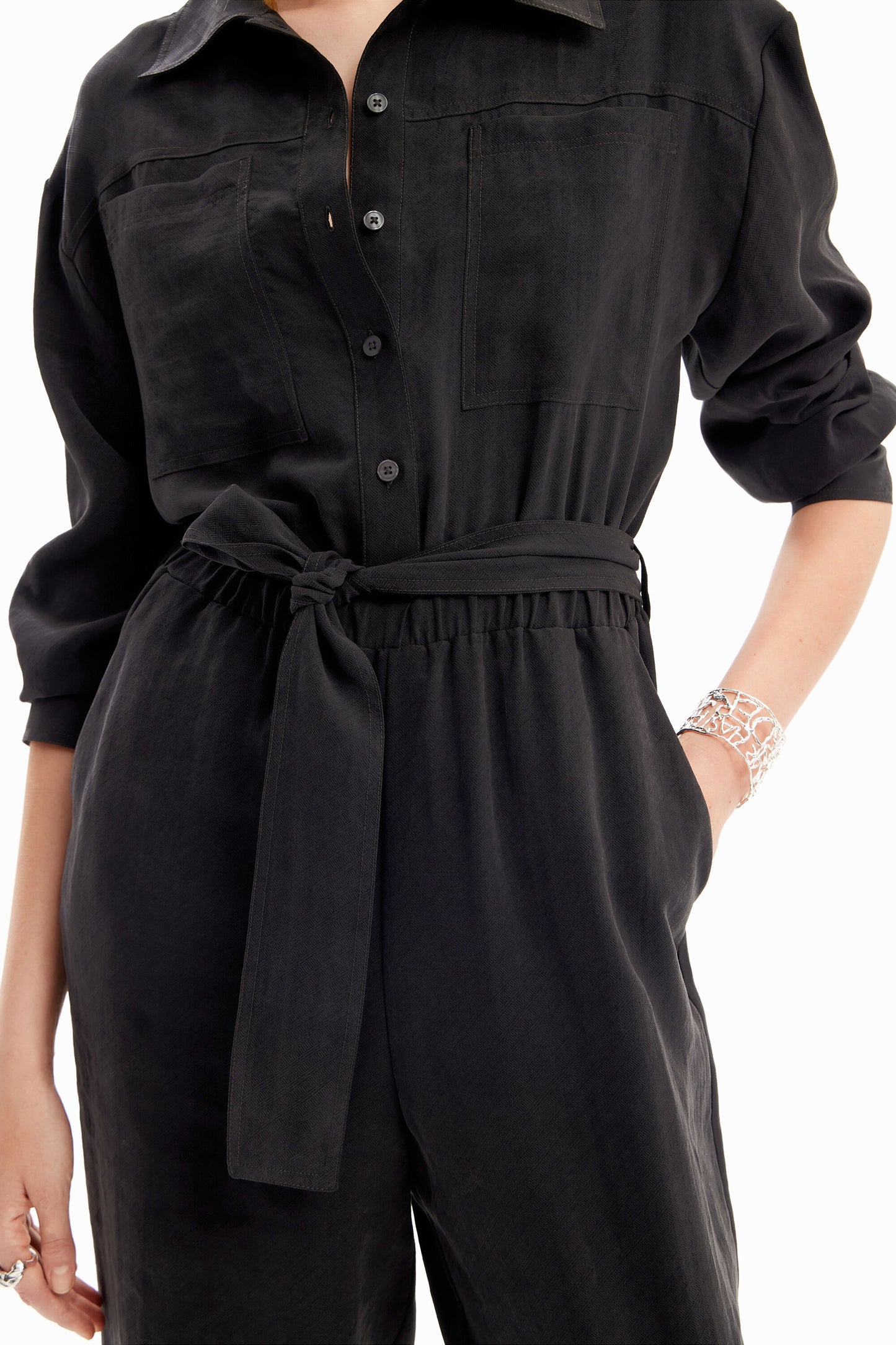 Plain boilersuit