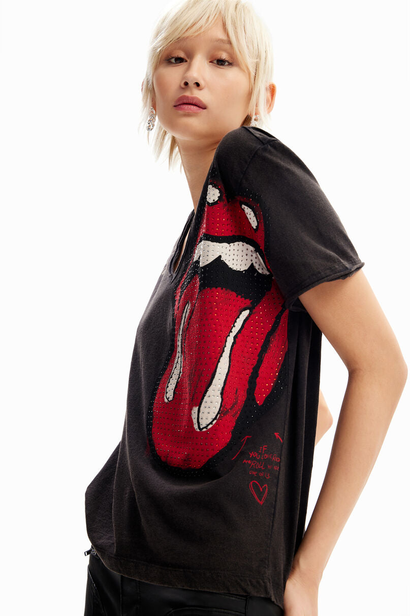 Rhinestone The Rolling Stones T-shirt