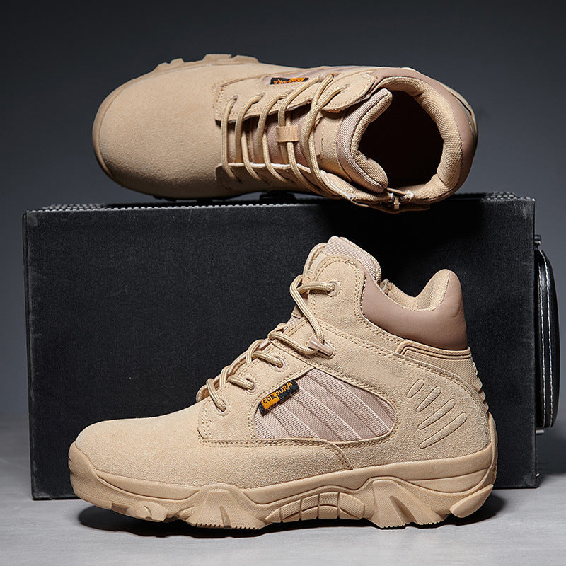 Herren Outdoor Wasserdichte Rutschfeste Arbeitsstiefel (Verbesserte Haltbarkeit)