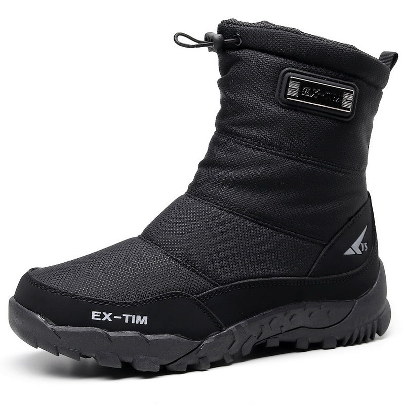 (Zeitlich begrenzter Rabatt von 70 %) Herren-Orthopädie-Knöchelunterstützung Fußgewölbeunterstützung Schneestiefel Wasserdicht Rutschfest Warm & Leichte Wanderstiefel