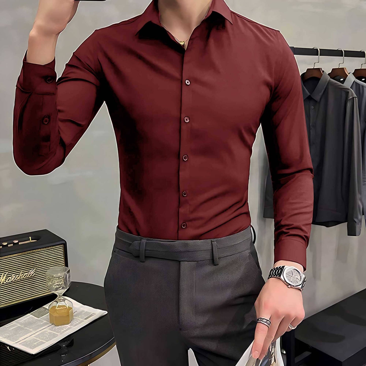 Men's The Go-Anywhere Full Sleeves Shirt