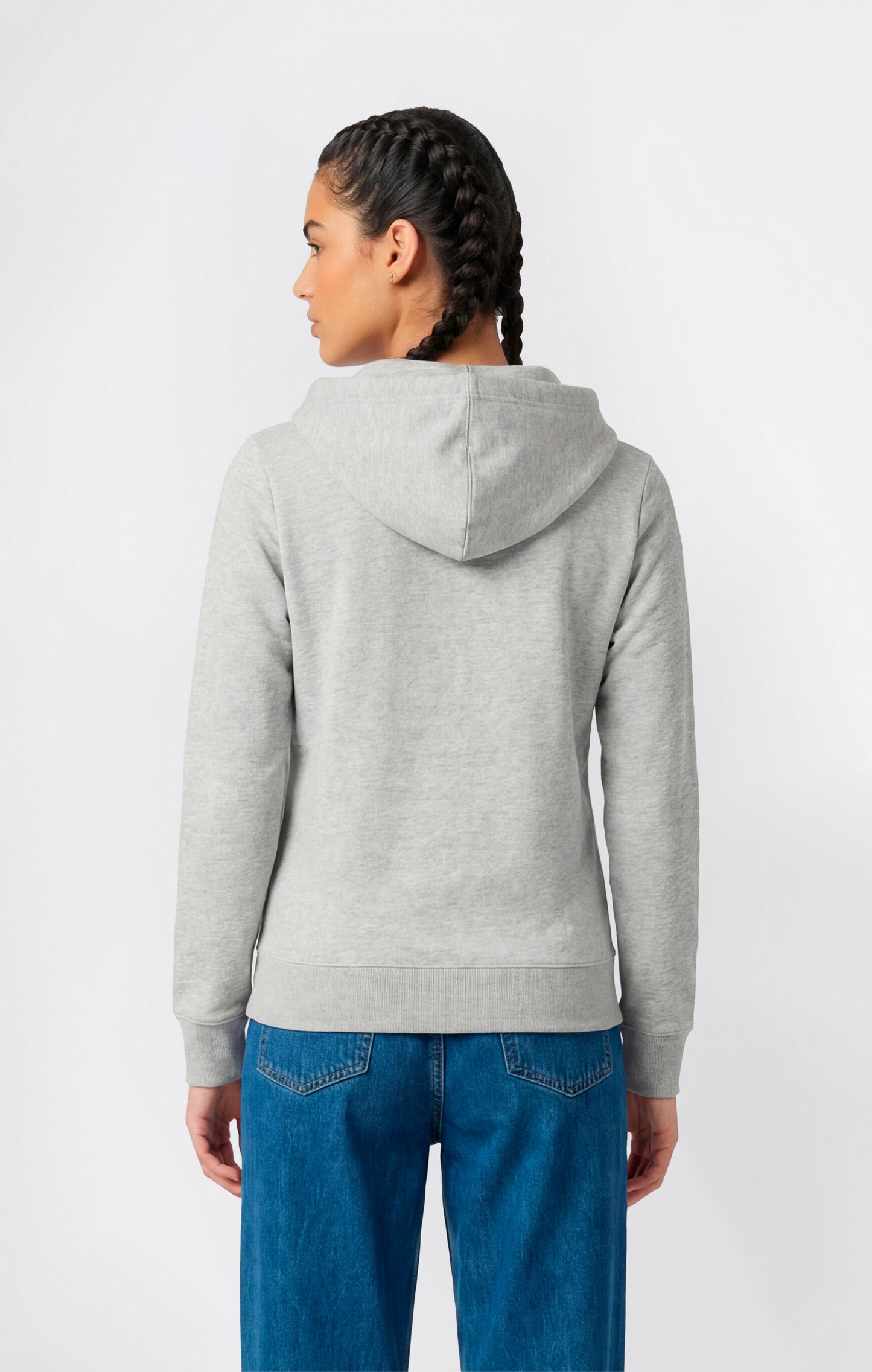 Damen-Kapuzenjacke mit Reißverschluss – Symbole