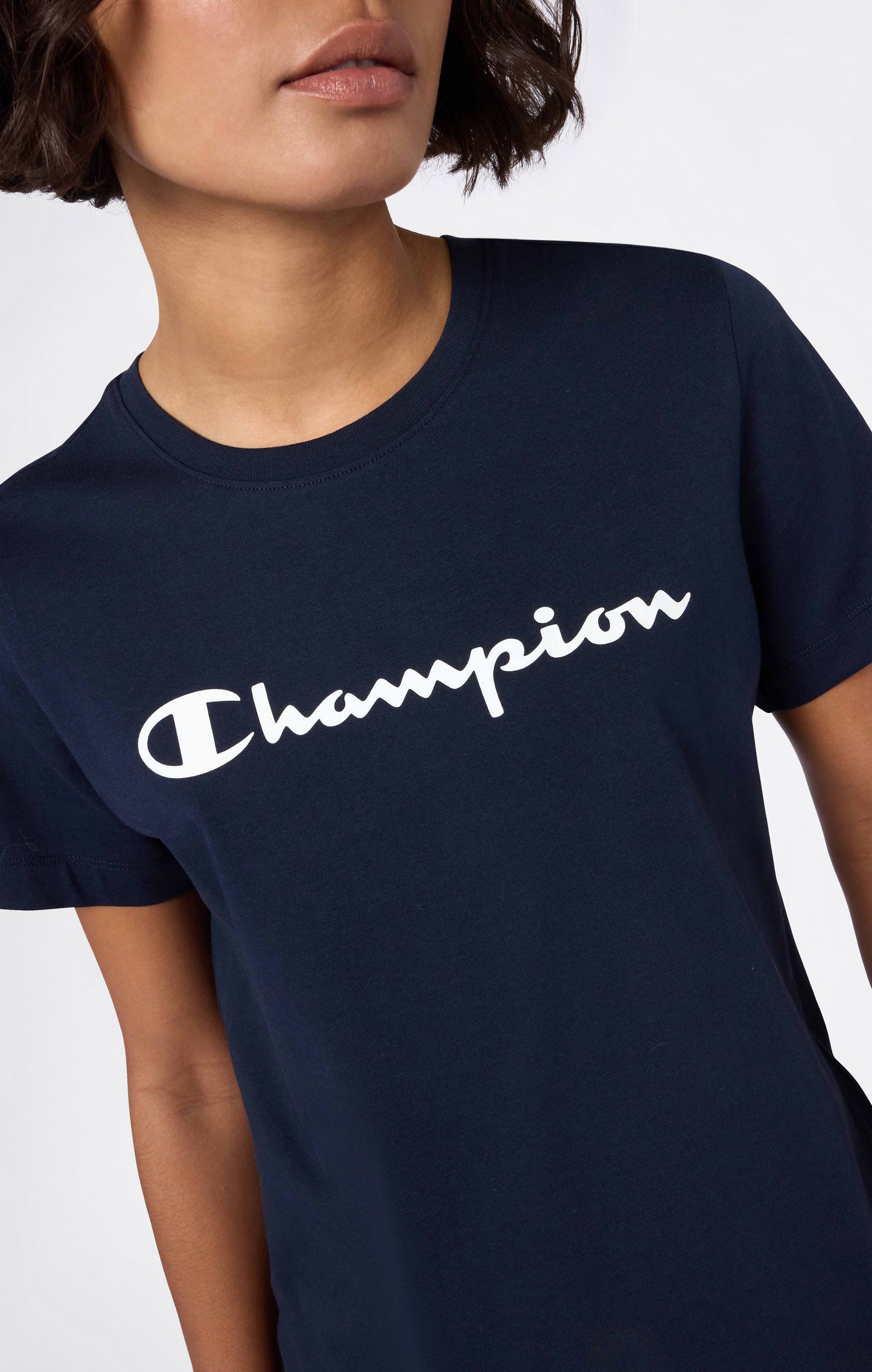 Damen T-Shirt mit Skript-Logo
