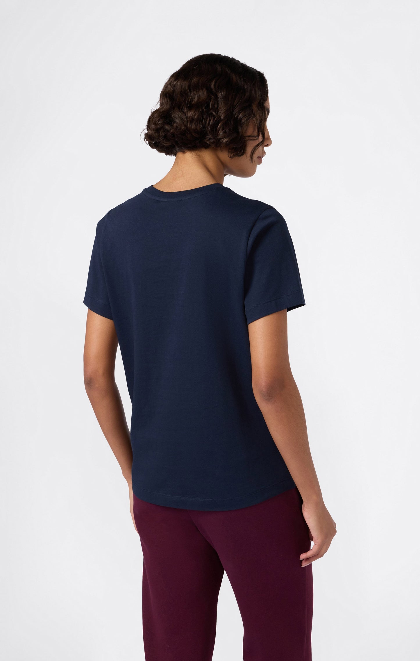Damen T-Shirt mit Skript-Logo