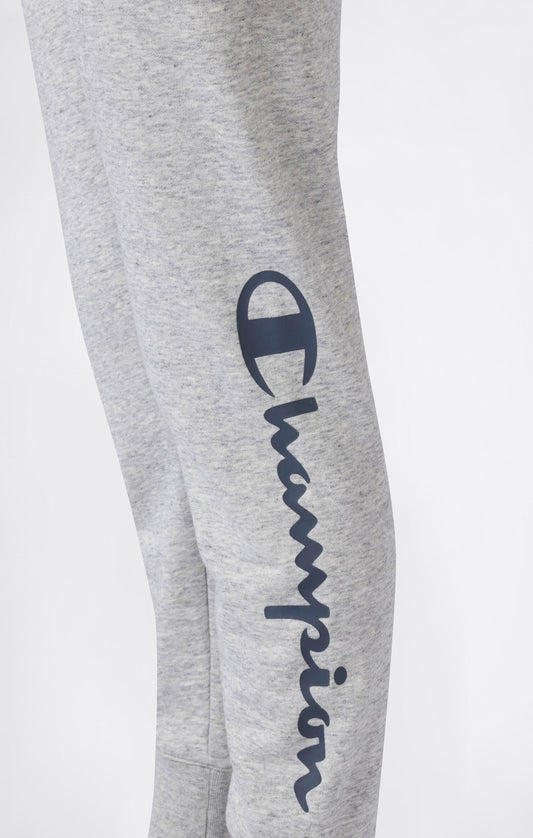 Women's Lightweight Jogger Pants with Rib Cuffs and Maxi Printed Logo
