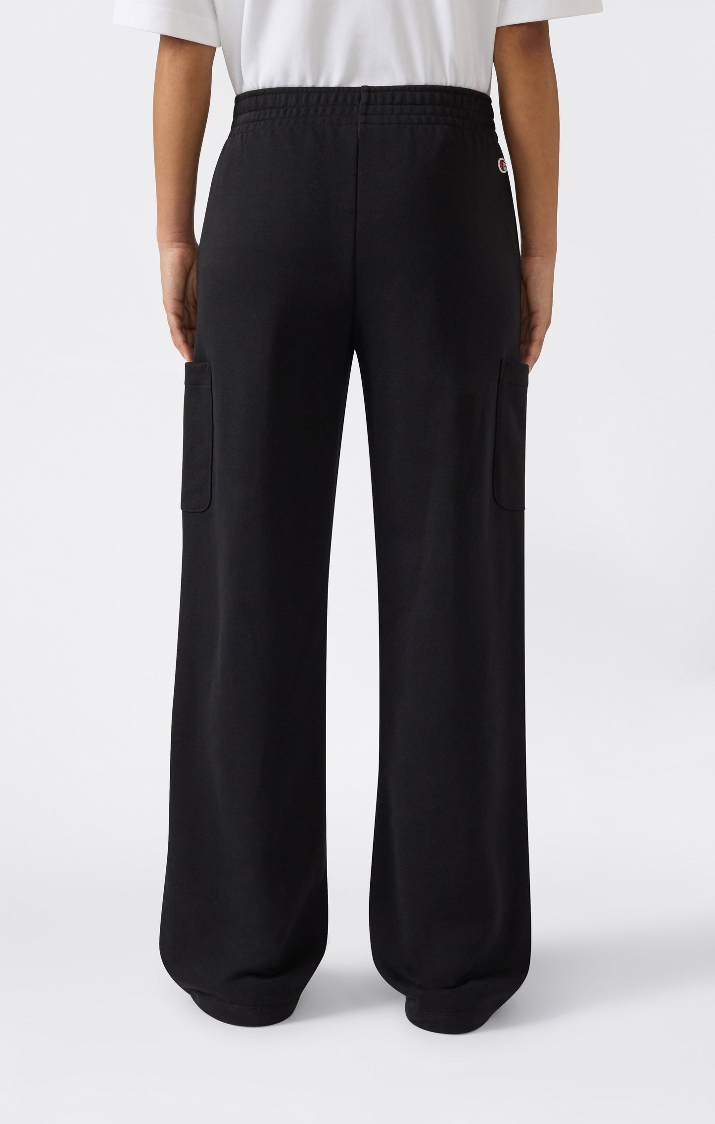 Women's Lightweight Wide Leg Fleece Jogger Pants Icons
