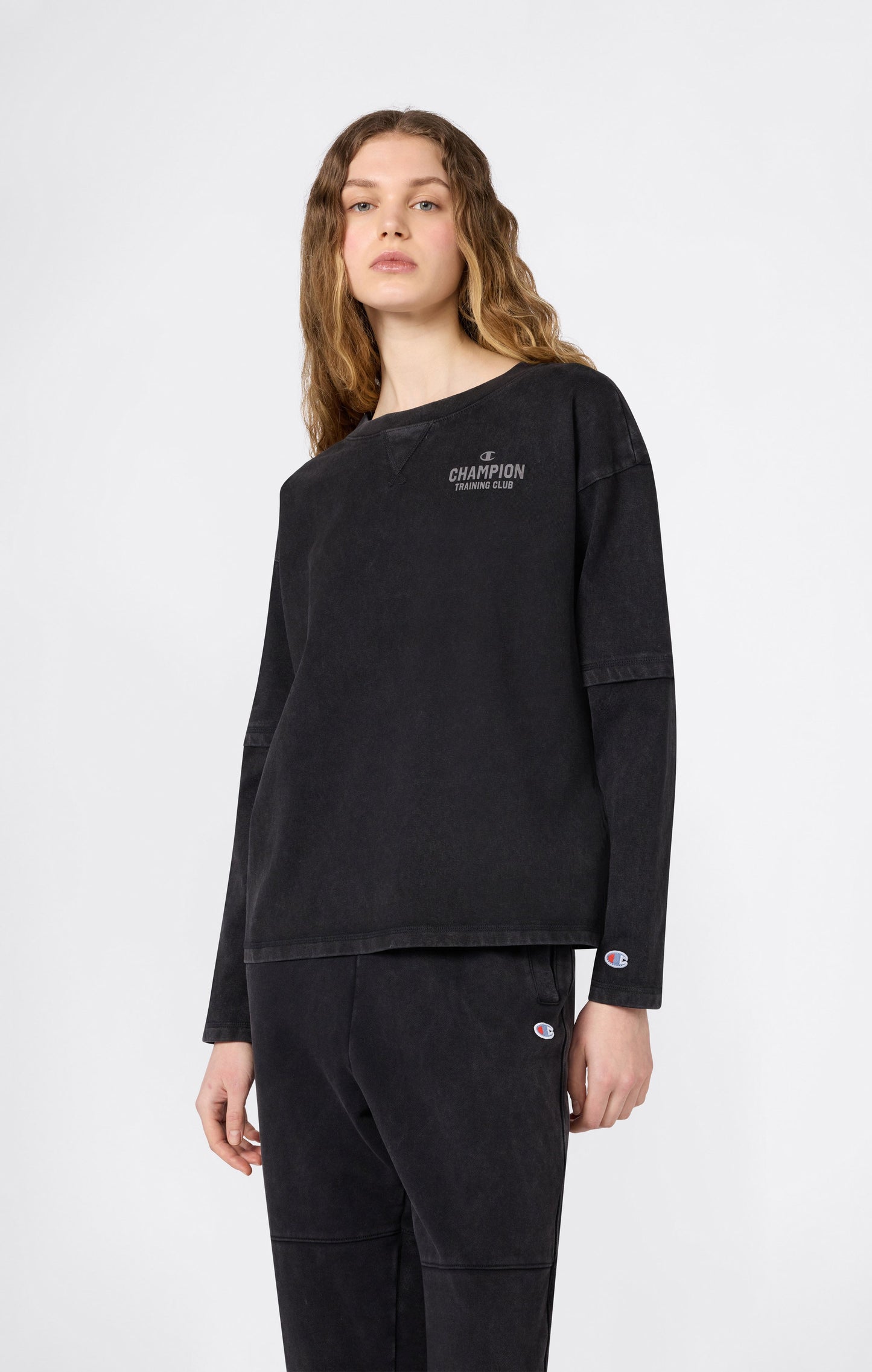 Women's Boxing-Inspired Crewneck Sweatshirt