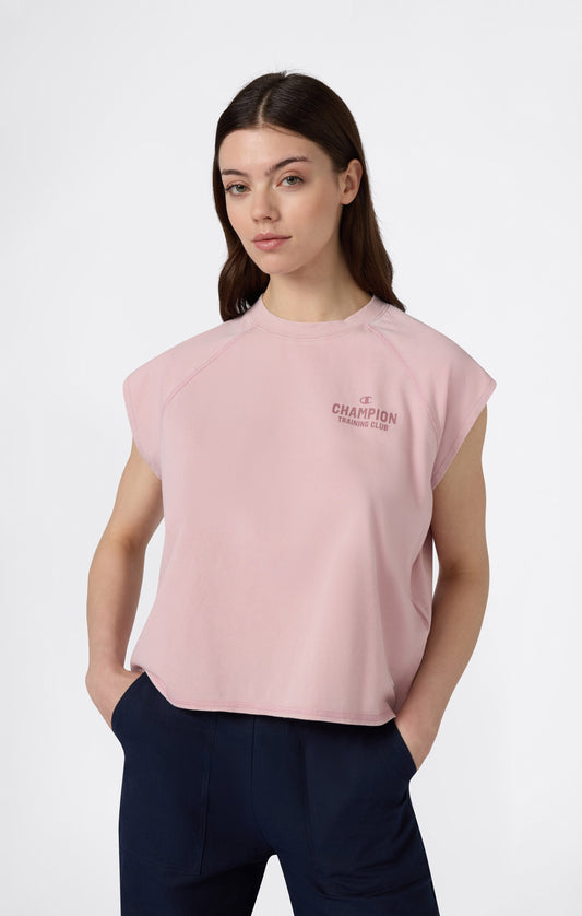 Women's Boxing-Inspired Crewneck T-Shirt