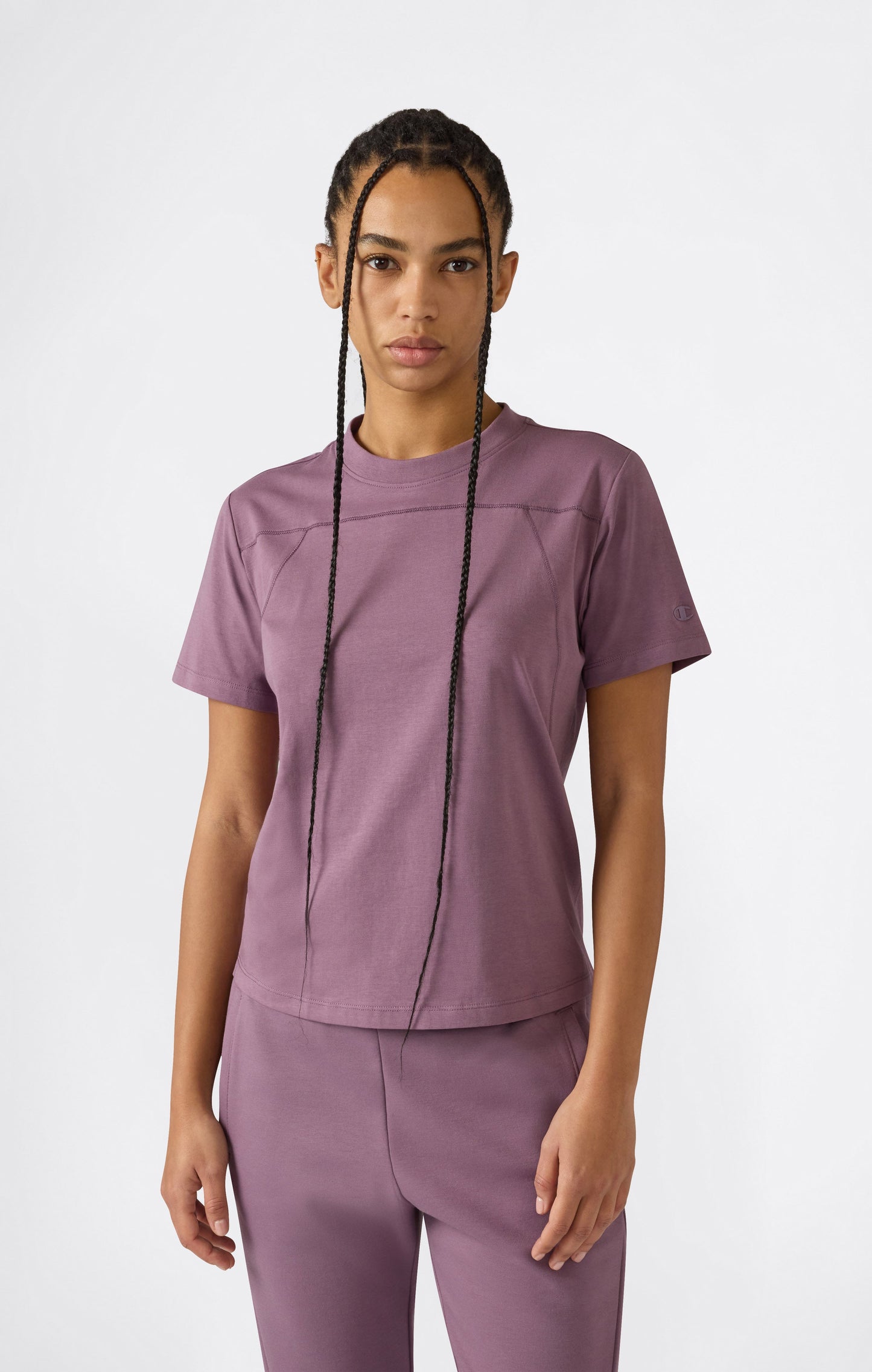 Damen C-Tech Rundhals Sport-T-Shirt