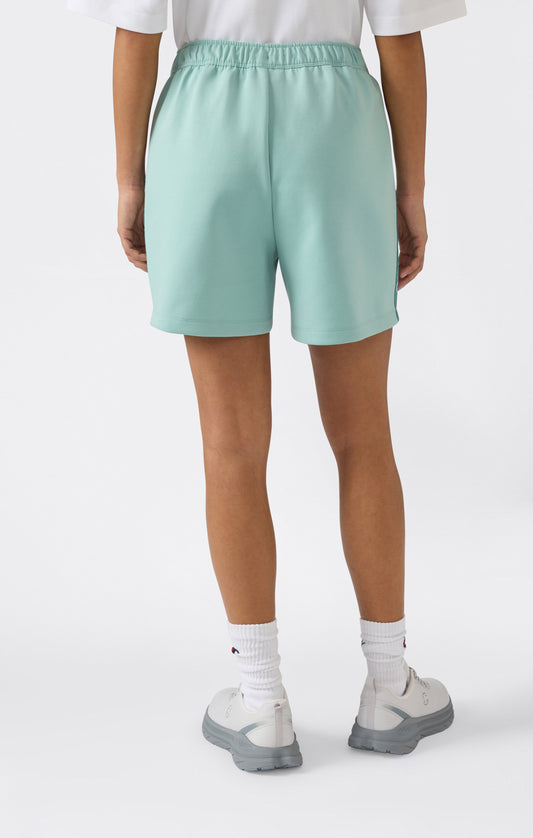 Damen-Interlock-Shorts mit Logoband