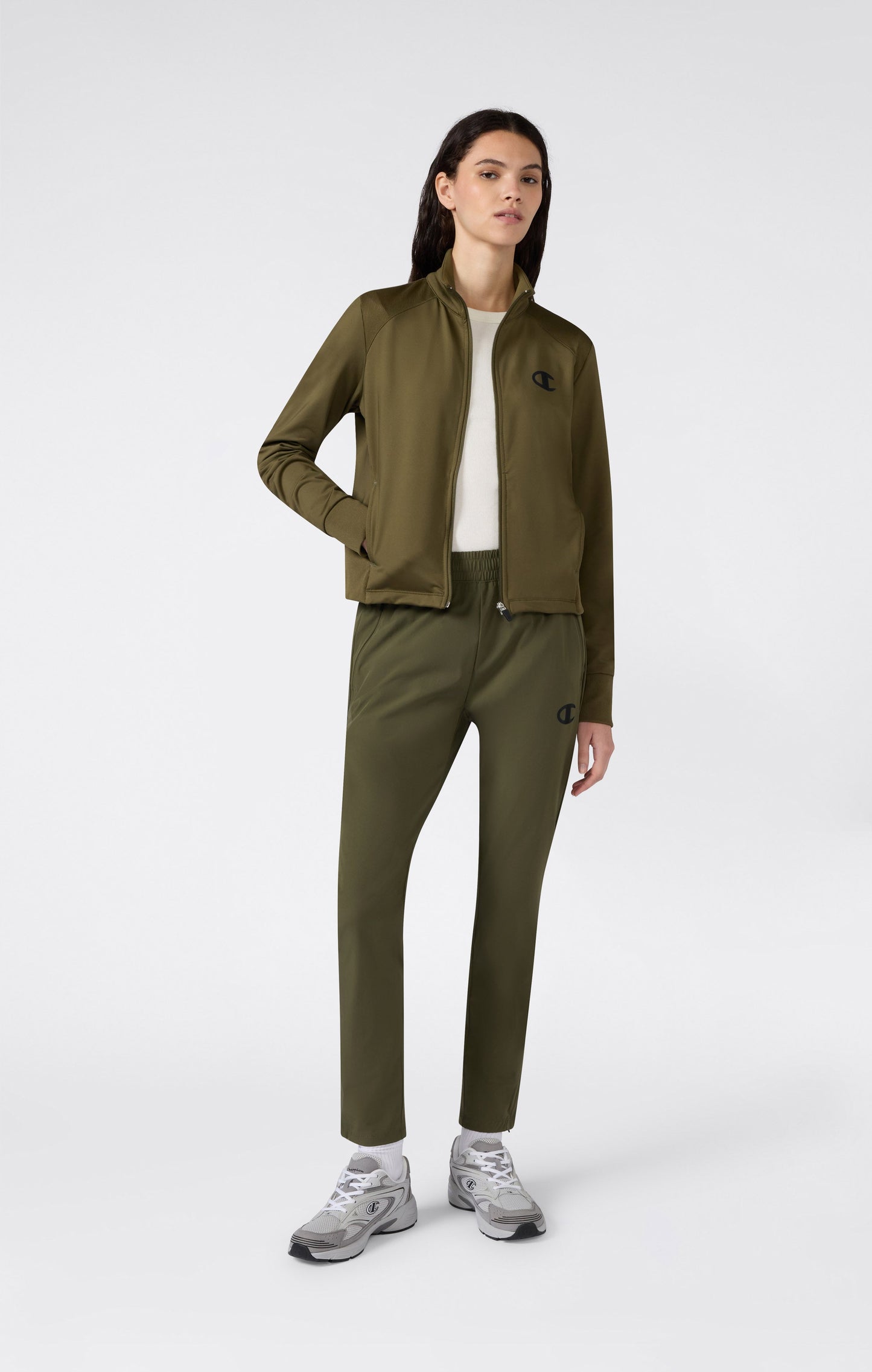 Women's Straight Hem Stretch Pants