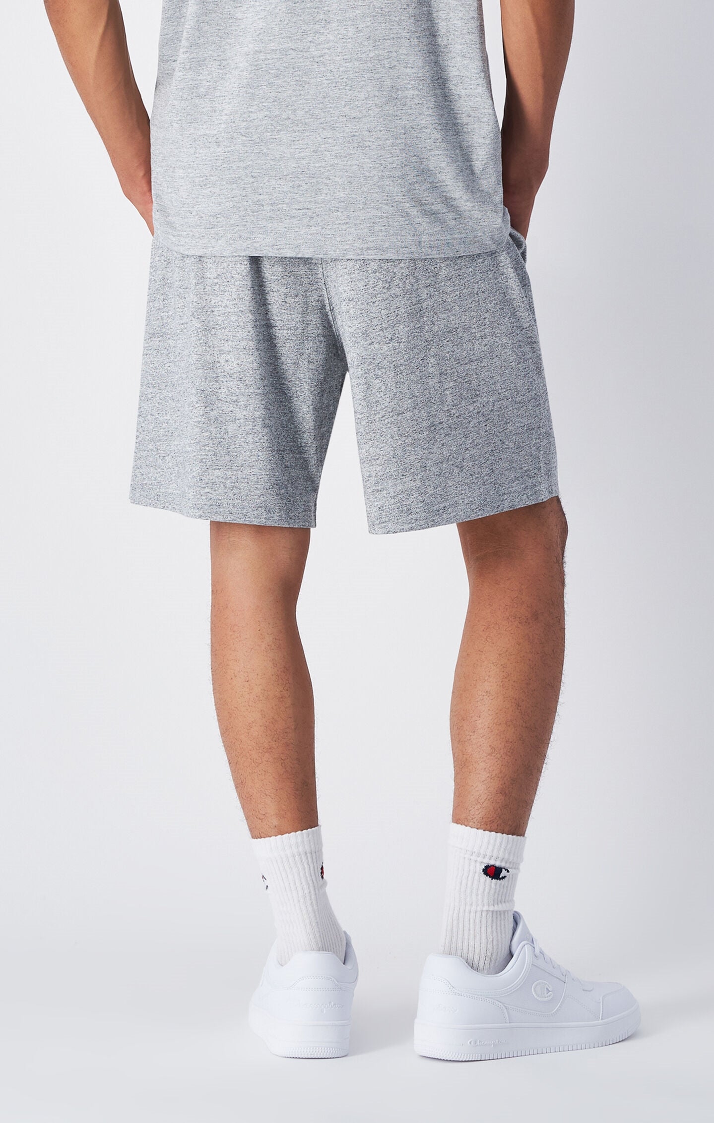 Slim Fit Men's Bermuda Light Shorts with Zip Pockets Icons