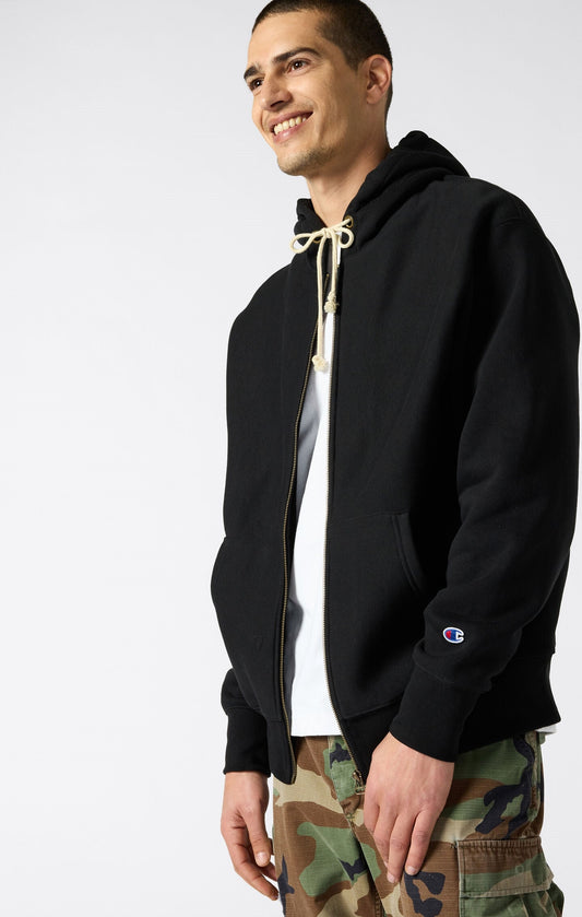 Reverse Weave Men's Fleece Zip Up Hoodie