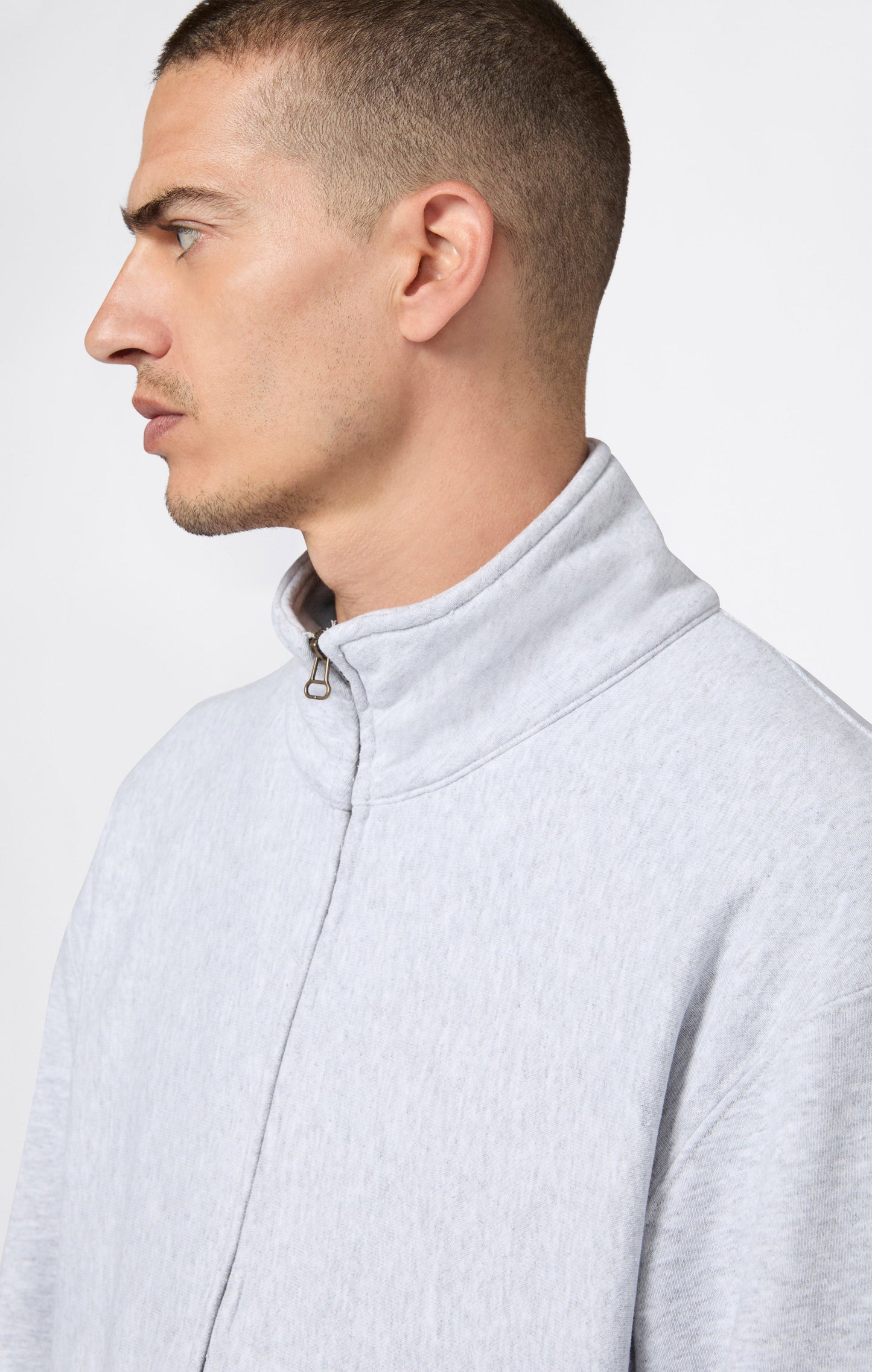 REVERSE WEAVE Herren Sweatshirt mit durchgehendem Reißverschluss