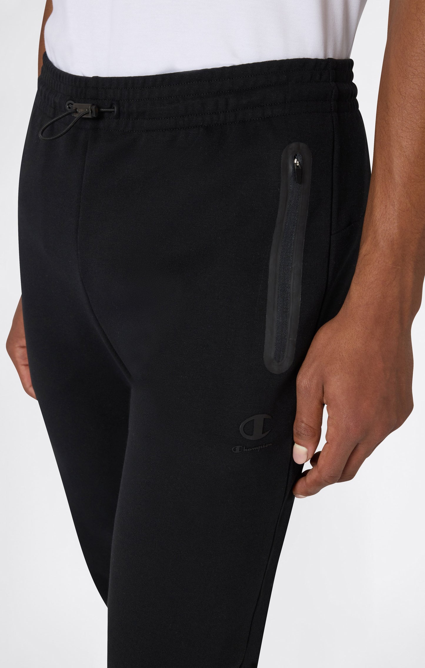 Herren Stretch Poly-Baumwollhose mit Bündchen C-Tech