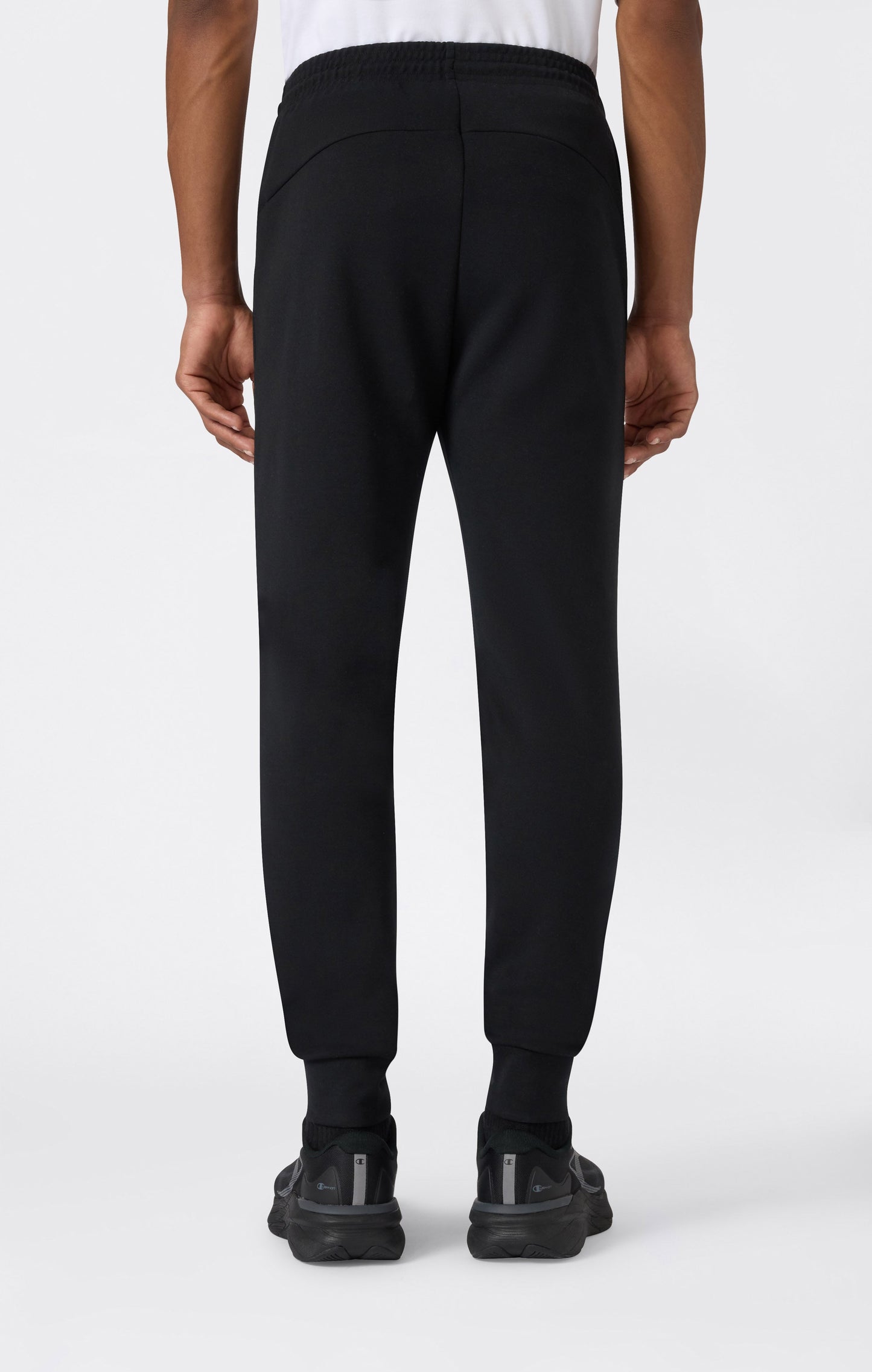 Herren Stretch Poly-Baumwollhose mit Bündchen C-Tech