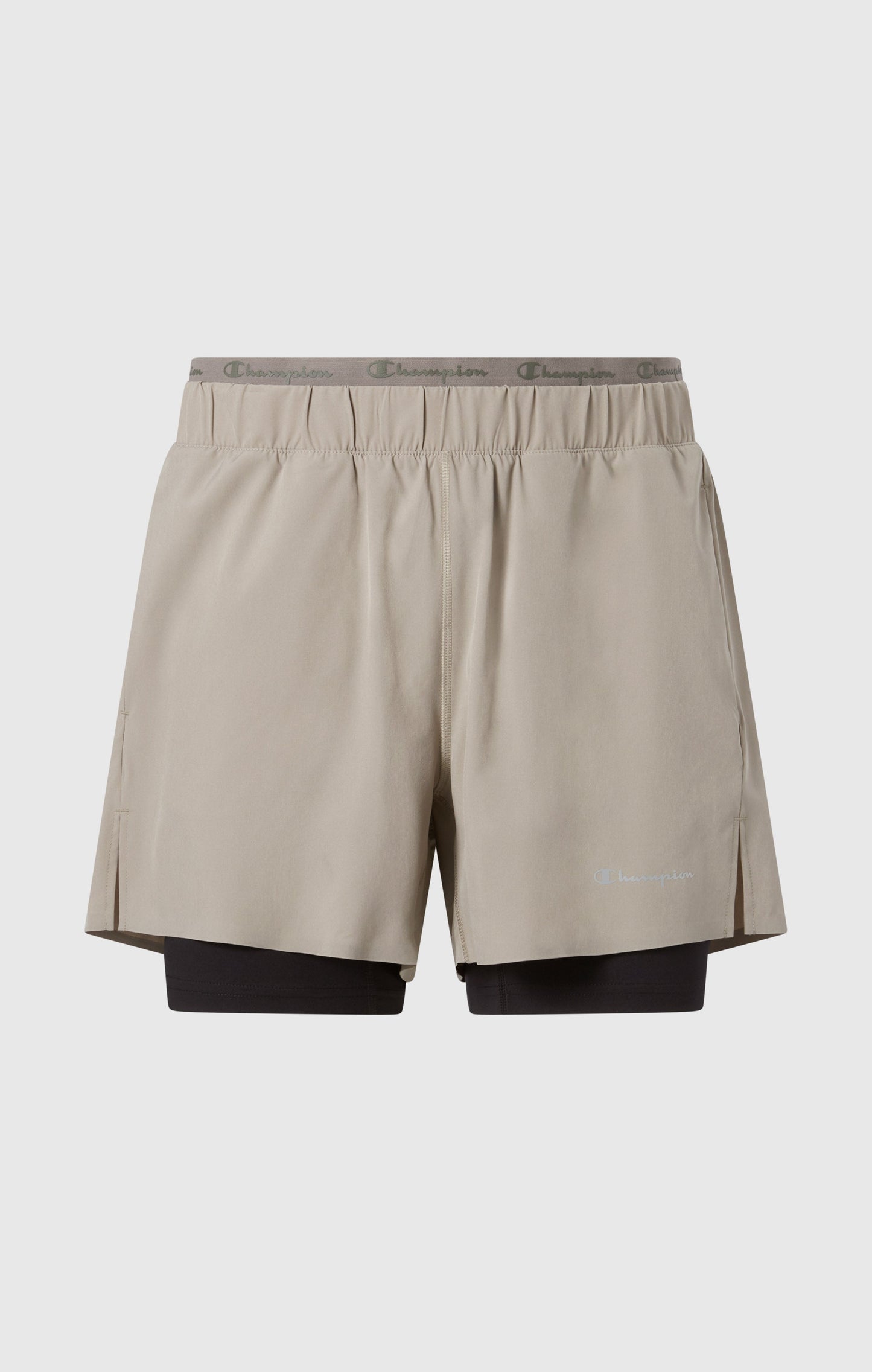 Leichte 2-in-1-Herrenshorts mit Schnelltrocknungsfunktion