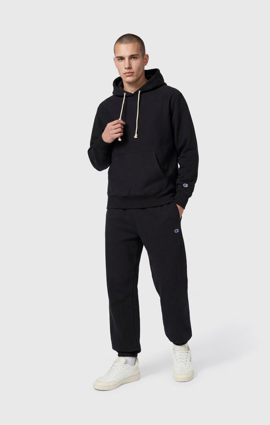 Herren-Jogginghose, leicht, mit elastischen Bündchen und Reverse-Weave-Gewebe
