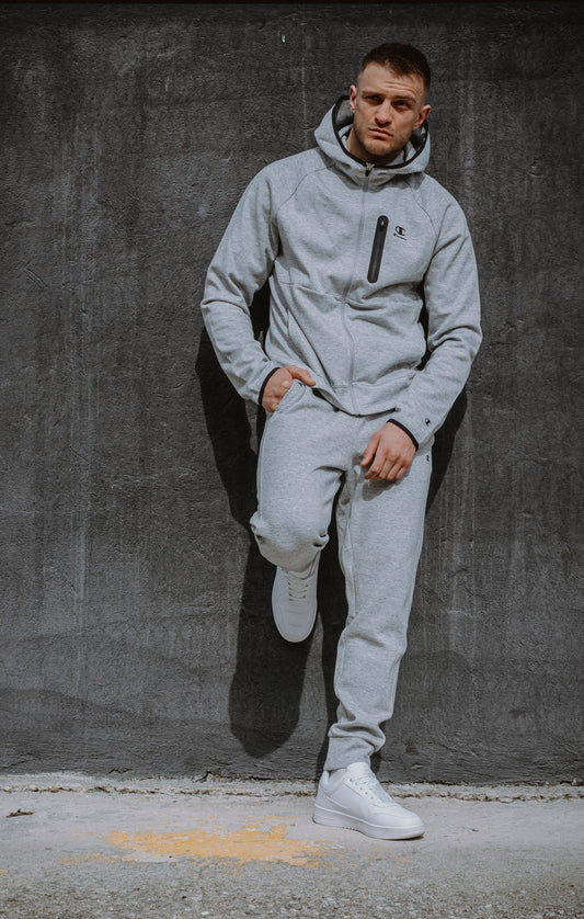 Men's Hooded Full Zip Suit C-Tech