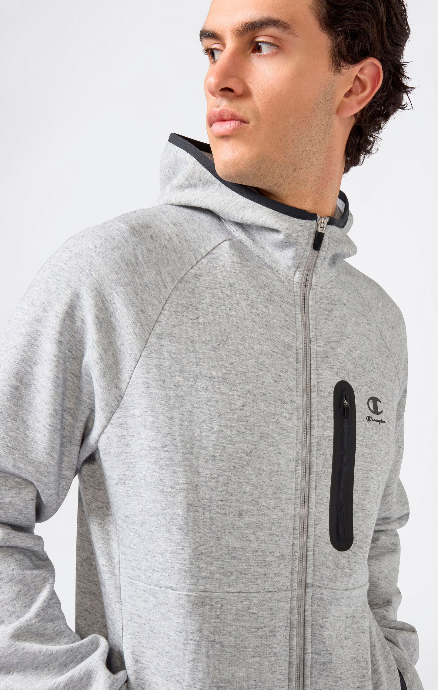 Men's Hooded Full Zip Suit C-Tech