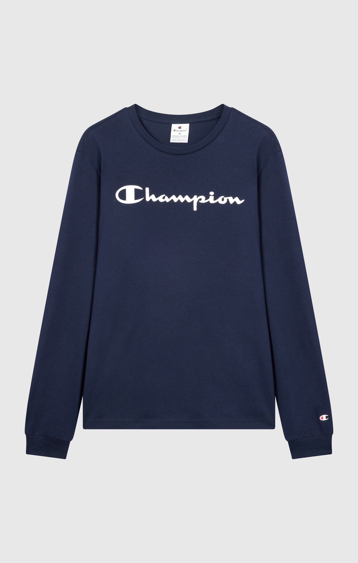 Men's Long Sleeve T-Shirt Script Logo