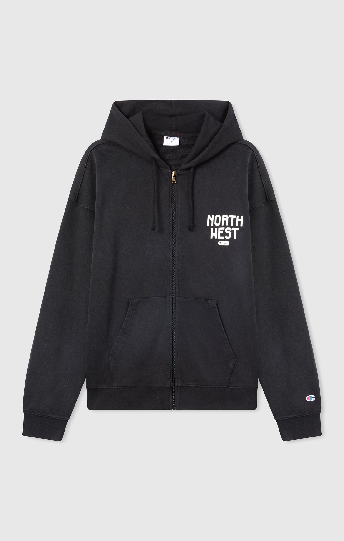 Men's East West Full Zip Hooded Sweatshirt