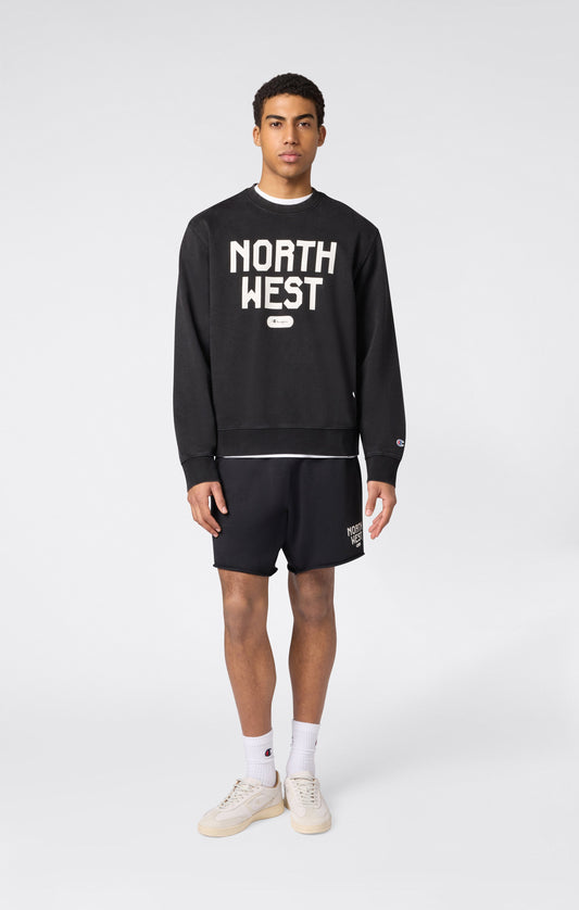 Herren East West Rundhals-Sweatshirt