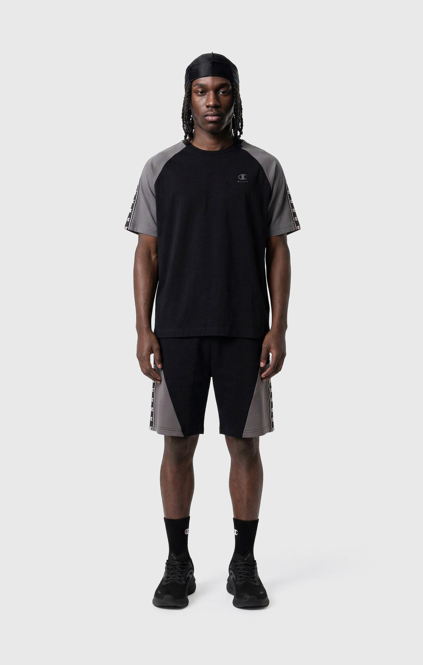 Men's Tape Logo Raglan Sleeve T-Shirt