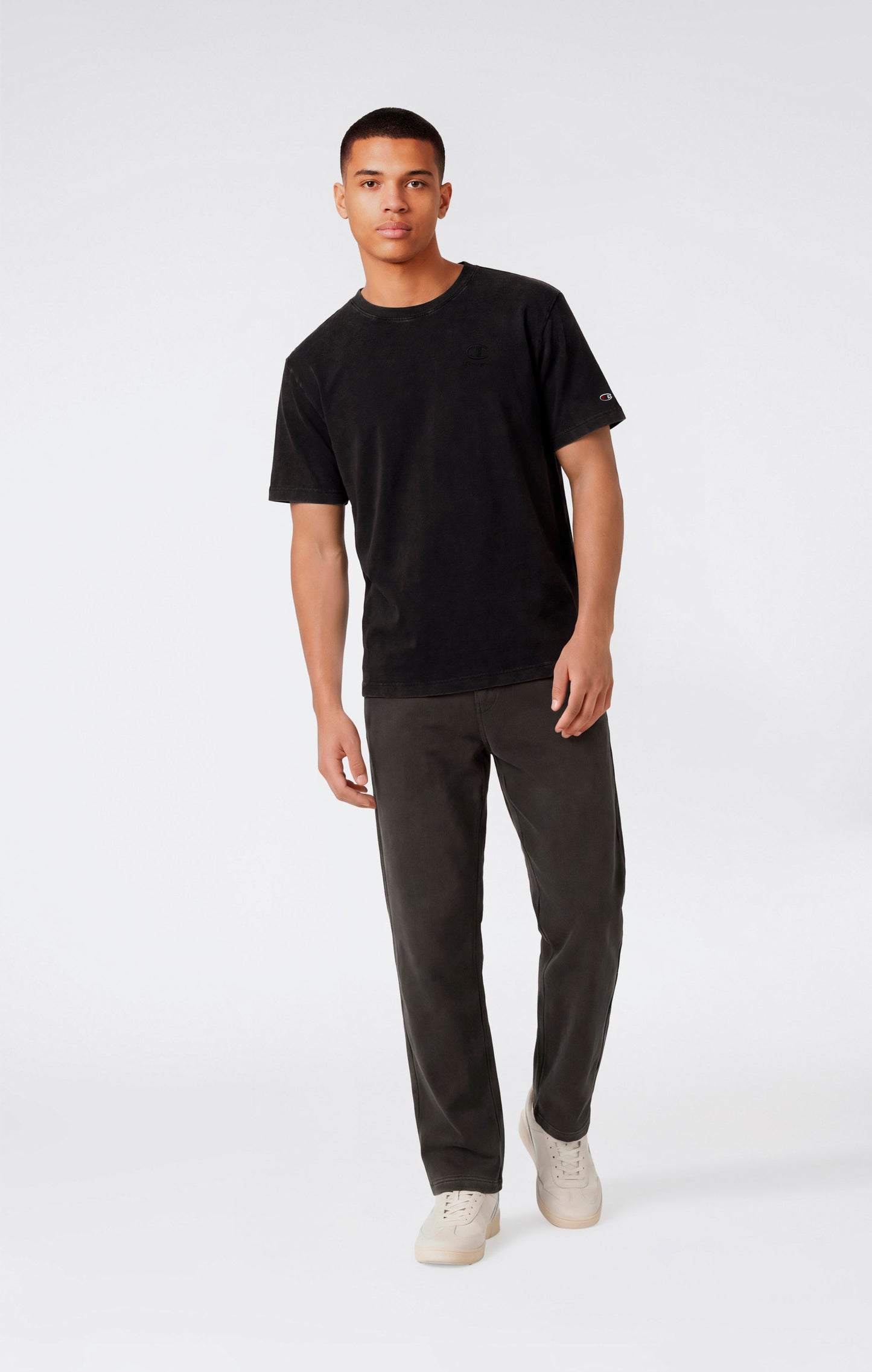 Herren Straight Leg Washed Pants Icons