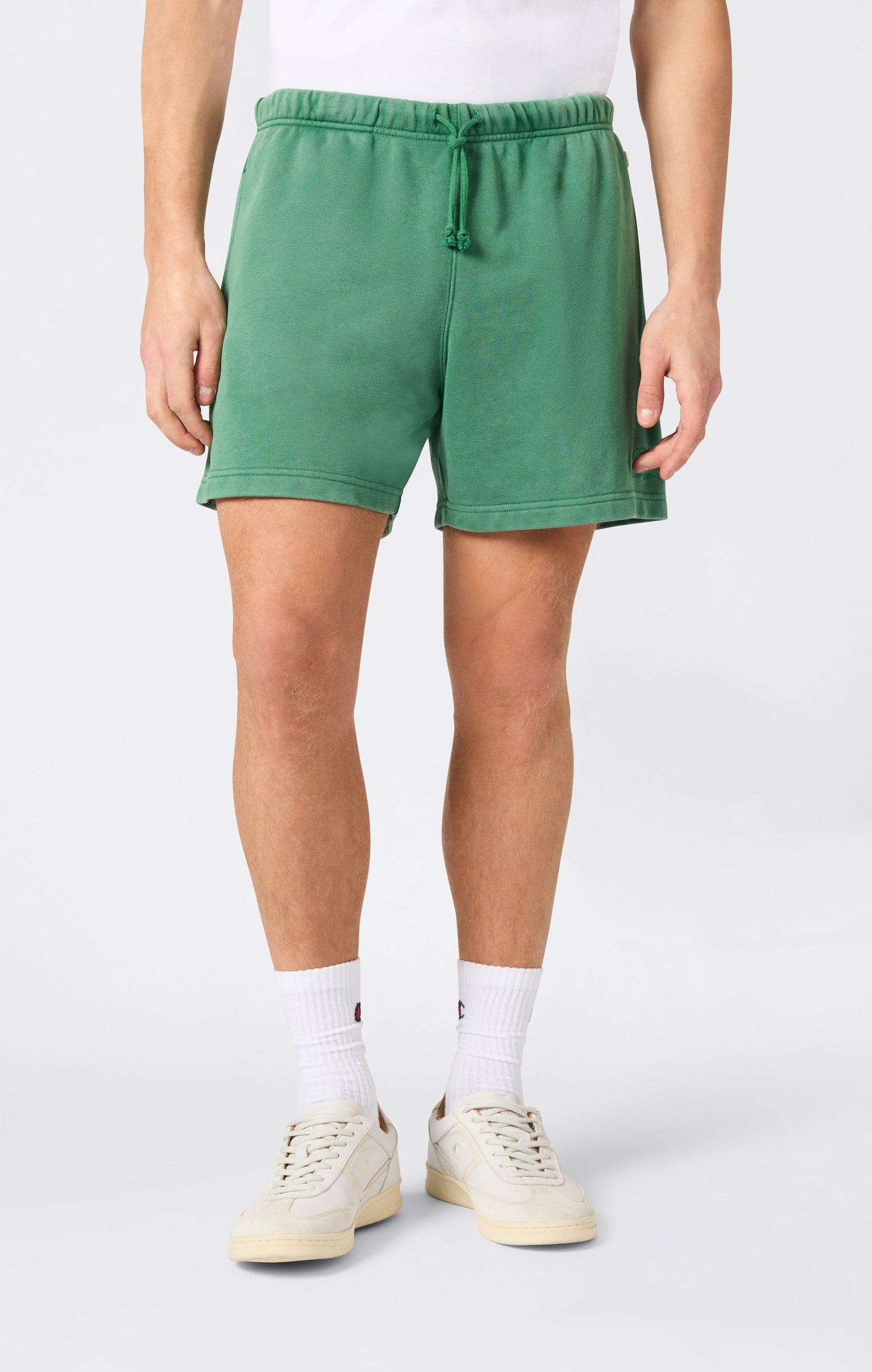 Men's 5 Washed Effect Shorts Icons