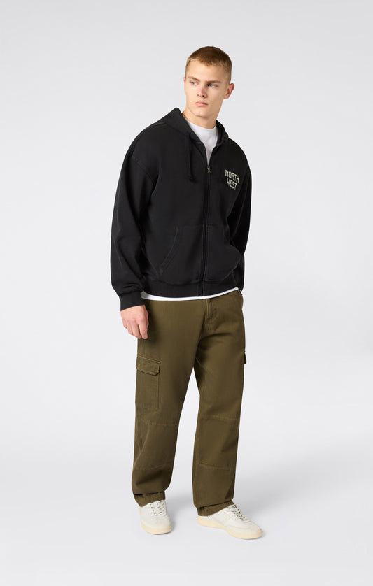 Herren Cargo-Hose mit geradem Saum