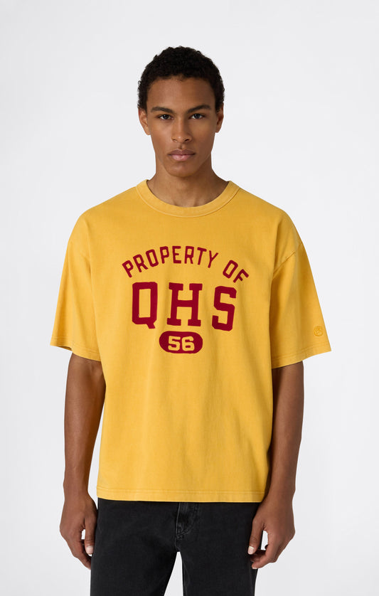 Men's Collegiate-Inspired Crewneck T-Shirt Time Capsule